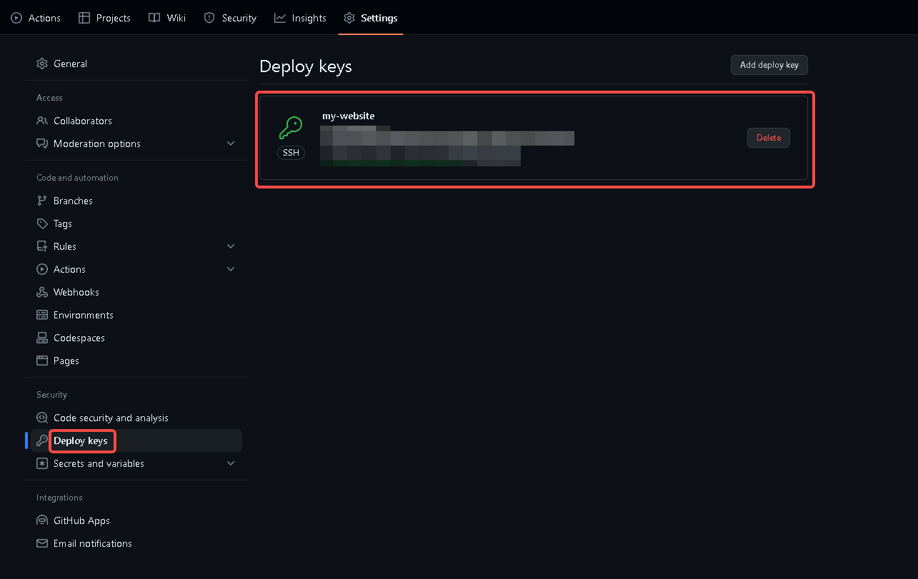 deploy-keys